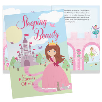 Personalised Sleeping Beauty Story Book, 2 of 2
