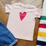 Personalised 'Loved' Baby T Shirt, thumbnail 4 of 4