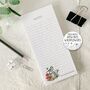 Plantable To Do List Notepad, Handmade, Seeded Paper, thumbnail 1 of 9
