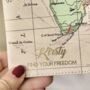 Customised Map Design Passport Cover, thumbnail 2 of 9