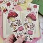 Fairytale Magical Mushroom Bookmarks Set Of Two, thumbnail 1 of 5