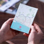 Personalised Map Location Pocket Notebook, thumbnail 2 of 4