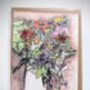 Wild Flower Greetings Card Blank Inside, thumbnail 2 of 2