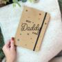 Personalised Stars Best Daddy Ever Notebook, thumbnail 1 of 2