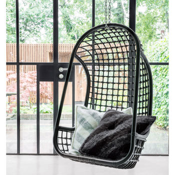 Rattan Hanging Chair In Three Colours, 4 of 4
