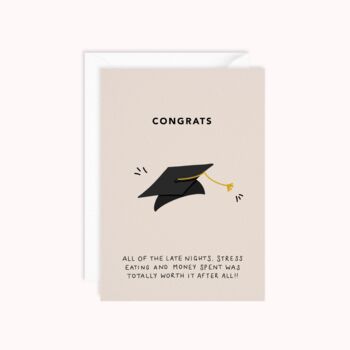 Congrats Graduation Card, 2 of 3