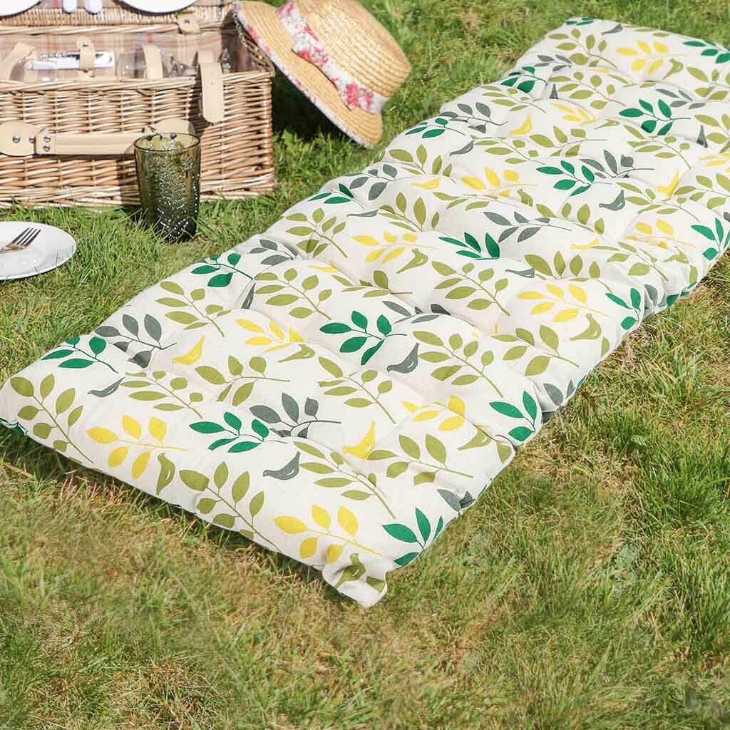 garden bench padded seat cushion