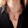 Coral Bird Necklace, thumbnail 3 of 3