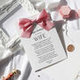 Luxury Birthday Card To Wife From Husband Personalised Gift, thumbnail 1 of 8