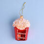 G Decor French Fries Glass Christmas Tree Bauble, thumbnail 3 of 3