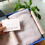 Personalised Ombre Gradient Cashmere Blend Scarf, thumbnail 9 of 12