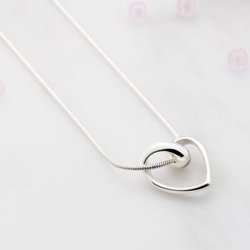 Floating Heart Necklace, 2 of 6