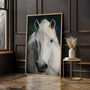 White Horse Wall Art Print, thumbnail 1 of 4