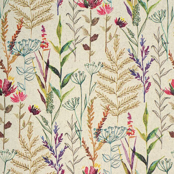 Meadow Flowers And Grass Fibre | Eco Friendly Gift Wrapping Paper | 3 M Roll, 3 of 4