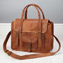Leather Weekend Bag, thumbnail 7 of 11