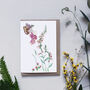 Foxglove Flower Fairy Card, thumbnail 1 of 2