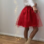 Red Sequin Tutu Dress, thumbnail 1 of 8