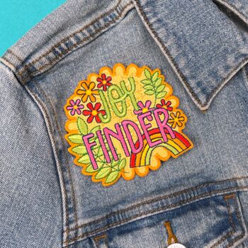 Joy Finder Sew On Patch, 2 of 3