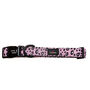 Funk The Dog Collar Pink Leopard, thumbnail 3 of 3