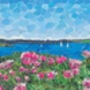The Roseland Upcycled Collage Greetings Card, thumbnail 2 of 3