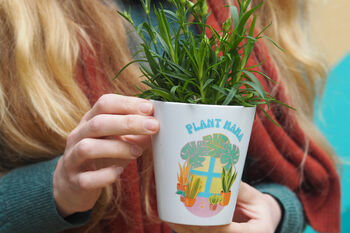 Plant Mama Plant Pot / With Seeds, 2 of 3