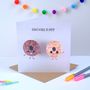 Donut Worry Be Happy Greeting Card, thumbnail 1 of 2