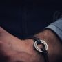 Men's Personalised Silver Washer Bracelet, thumbnail 5 of 6