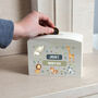 Personalised Money Box With Jungle Animals, thumbnail 3 of 5