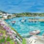 Coverack Harbour, Cornwall Art Print, thumbnail 3 of 4