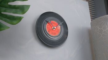 Vinyl Record Wall Desk Clock, 8 of 12