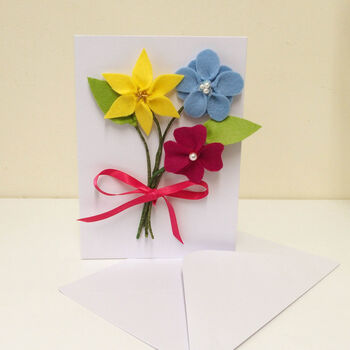 Make Your Own Floral Bouquet Card Kit, 3 of 4