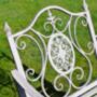 Antique Grey Garden Rocking Chair, thumbnail 4 of 4