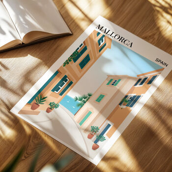 Mallorca Spain Travel Print Art Poster, 5 of 7