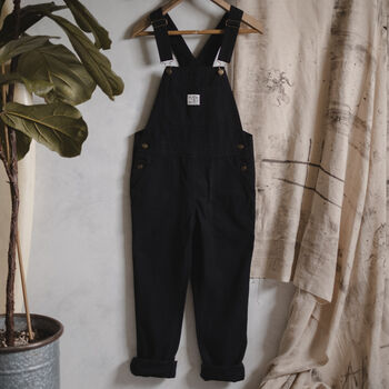 'The Day Dreamer' Black Dungarees, 6 of 7