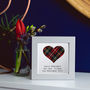 Personalised Baby Frame With Scottish Tartan Picture, thumbnail 4 of 5