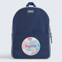 Personalised Painterly Design Kids Everyday Backpack, thumbnail 7 of 9