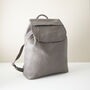 Fair Trade Stylish Versatile Leather Rucksack Backpack, thumbnail 3 of 12