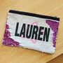 Personalised Sequin Pencil Case / Make Up Bag, thumbnail 2 of 7