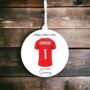 Personalised Football Shirt Father's Day Gift, thumbnail 1 of 2