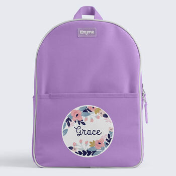 Personalised Flourish Design Kids Everyday Backpack, 8 of 9