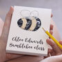 Personalised Back To School Class Embroidered Notepad, thumbnail 1 of 7