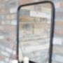 Metal Wall Mirror With Shelf, thumbnail 1 of 3