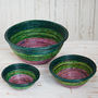 Colourful Recycled Newspaper Bowls, thumbnail 4 of 9