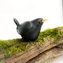Blackbird Stoneware Ornament, thumbnail 1 of 8