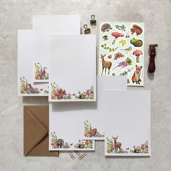 Woodland Animals Letter Writing Set, 8 of 10