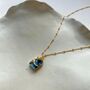 Labradorite, Moon And Star Triple Celestial Necklace, thumbnail 6 of 10