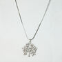 Sparkly Tree Pendant Necklace, thumbnail 4 of 5