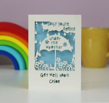 Personalised Get Well Soon Card, 9 of 9