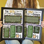 Birthday Gift Print For Gardeners Personalised For Birth Year, thumbnail 2 of 8