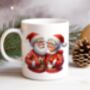 Personalised Mr And Mrs Santa Claus Christmas Mug C, thumbnail 1 of 2